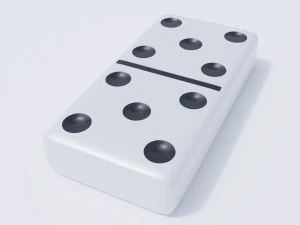 domino tile collection 3D Model