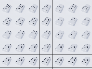 domino tile collection 3D Модель
