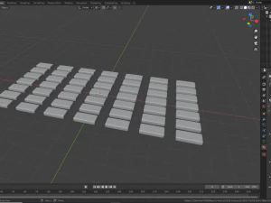 domino tile collection 3D Model