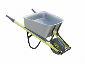 wheelbarrow 3D 模型