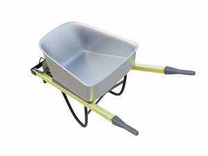 wheelbarrow 3D 模型