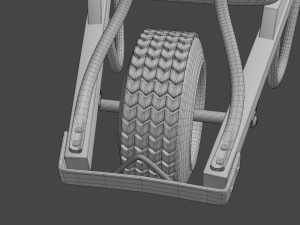 wheelbarrow 3D 模型