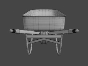 wheelbarrow 3D 模型