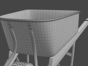 wheelbarrow 3D 模型