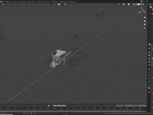 ट्राली 3D मॉडल