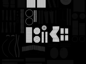 ट्राली 3D मॉडल