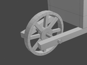 garden wheelbarrow 3D Модель
