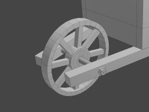 garden wheelbarrow 3D Model
