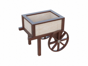 planter cart 3D Model