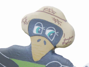 old crow cute chick decoration 3D Model