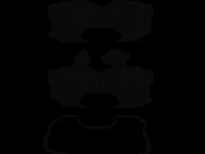 old crow cute chick decoration 3D Model