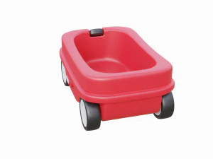 kids wagon 3D Model