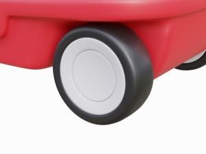kids wagon 3D मॉडल