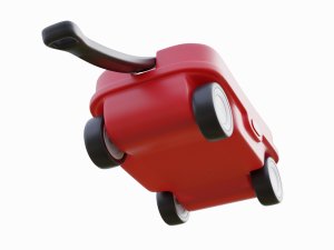 kids wagon 3D मॉडल