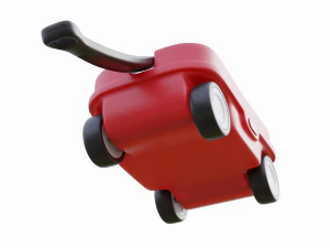 kids wagon 3D Model