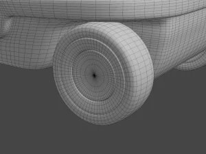kids wagon 3D Model