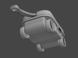 kids wagon 3D Model