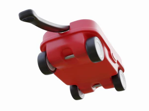 kids wagon version 2 3D Model