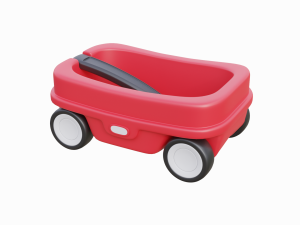 kids wagon version 2 3D मॉडल