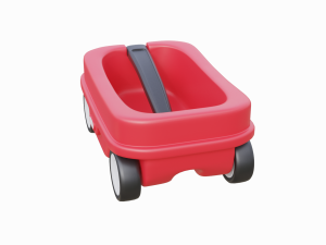 kids wagon version 2 3D मॉडल