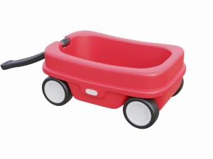 kids wagon collection 3D Model