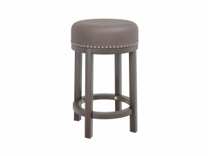 leather stool 3D Model