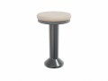 wooden seat counter stool 3D Model