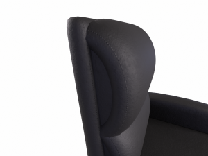 leather recliner chair Modelo 3D