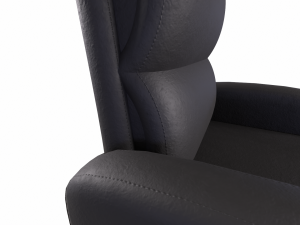leather recliner chair Modelo 3D
