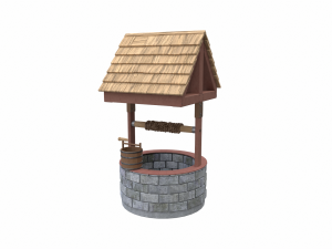 water well 3D मॉडल