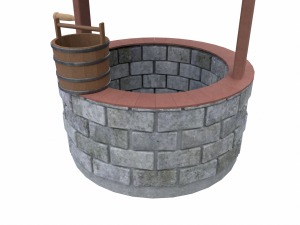 water well 3D 모델