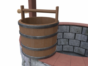 water well 3D 모델