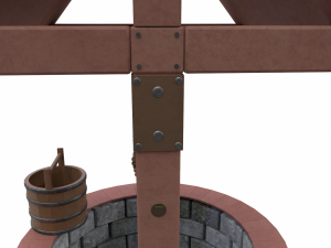 water well 3D 모델