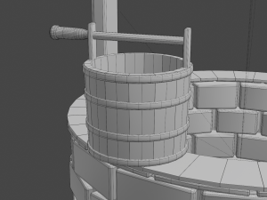 water well 3D 모델