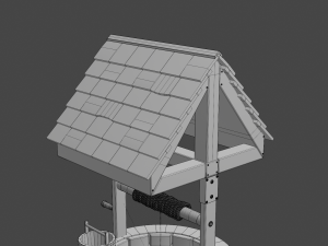water well 3D 모델