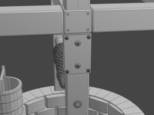water well 3D 모델