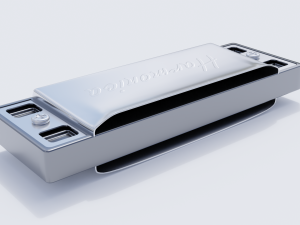 harmonica 3Dモデル