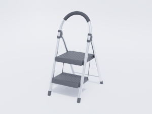 step ladder 3D Model