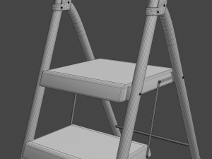 step ladder 3D 模型
