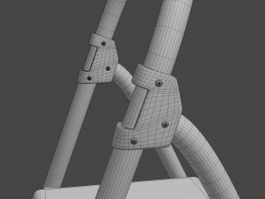 step ladder 3D Model