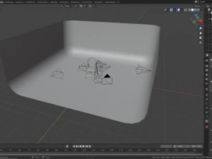 step ladder 3D Model