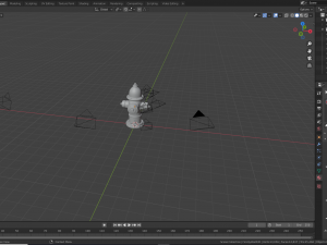 Fire hydrant high detail 3D Model