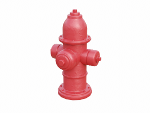 fire hydrant low detail Modelo 3D