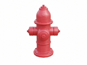 fire hydrant low detail Modelo 3D