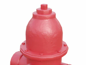 fire hydrant low detail 3D Model