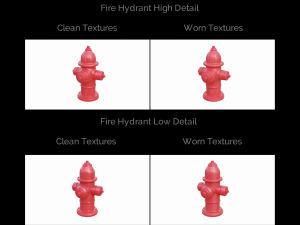fire hydrant collection 3D 모델
