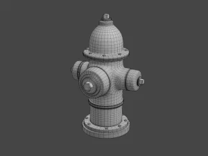 coleta de hidrante Modelo 3D