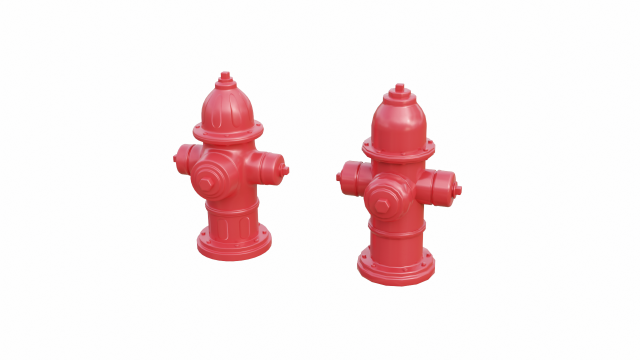 fire hydrant collection 3D 모델 .c4d .max .obj .3ds .fbx .stl .blend 