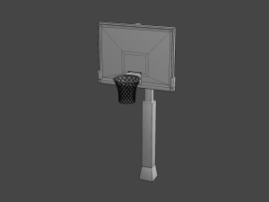 basketball net Model 3D