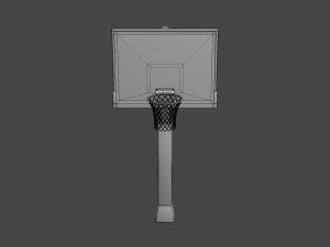 basketball net Model 3D